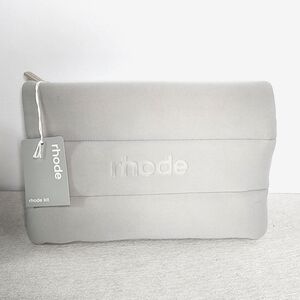 Rhode Skin Care Makeup/Skincare Bag Only Gray